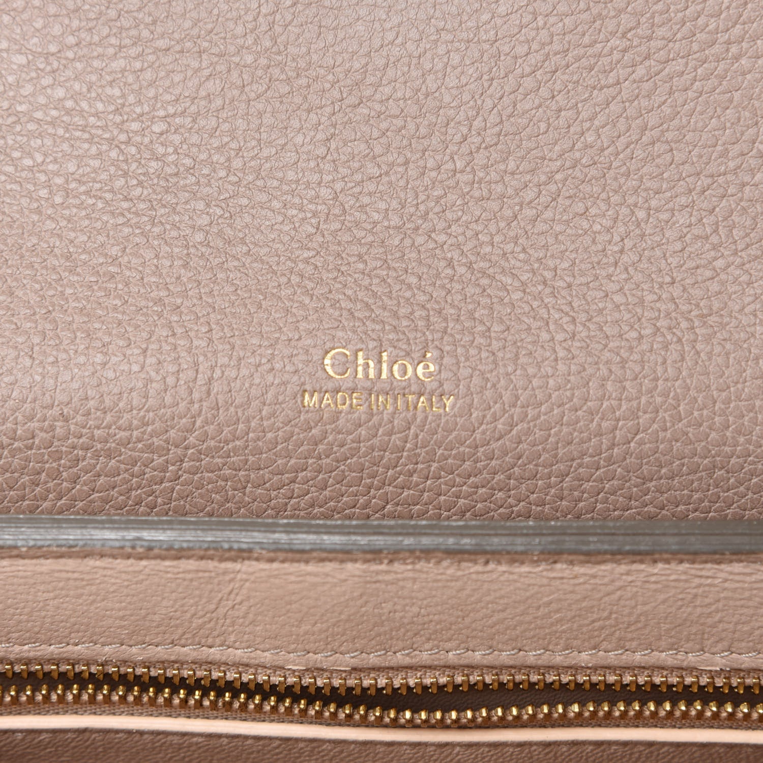 Chloe Calfskin Medium Clare Shoulder Bag Rope Beige 12 of 14