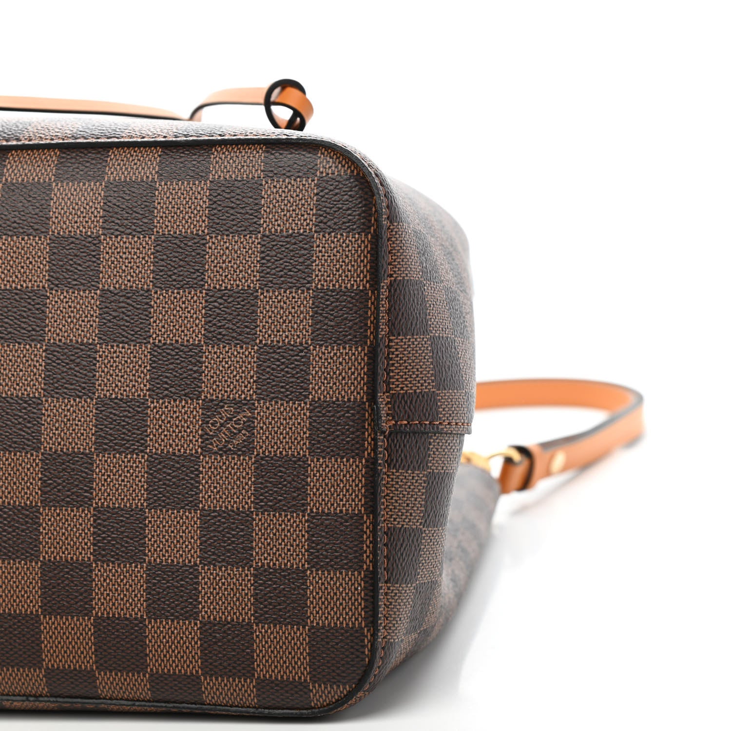 Louis Vuitton Damier Ebene Neonoe MM Safran 7 of 8