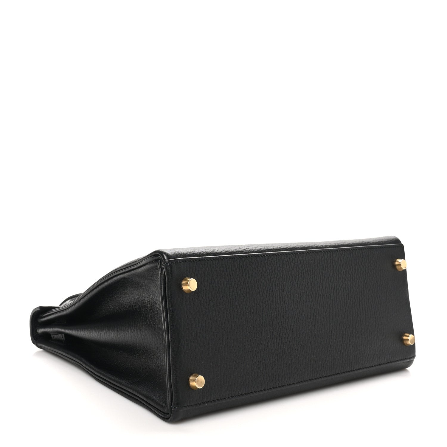 Hermes Taurillon Clemence Kelly Retourne 28 Black 3 of 9