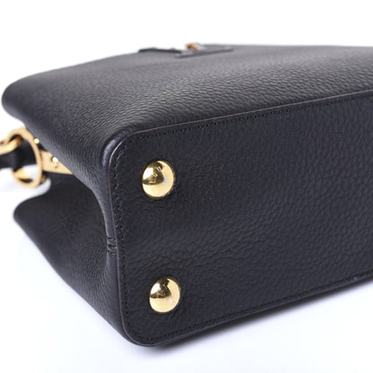 Louis Vuitton Taurillon Capucines BB Black 6 of 12