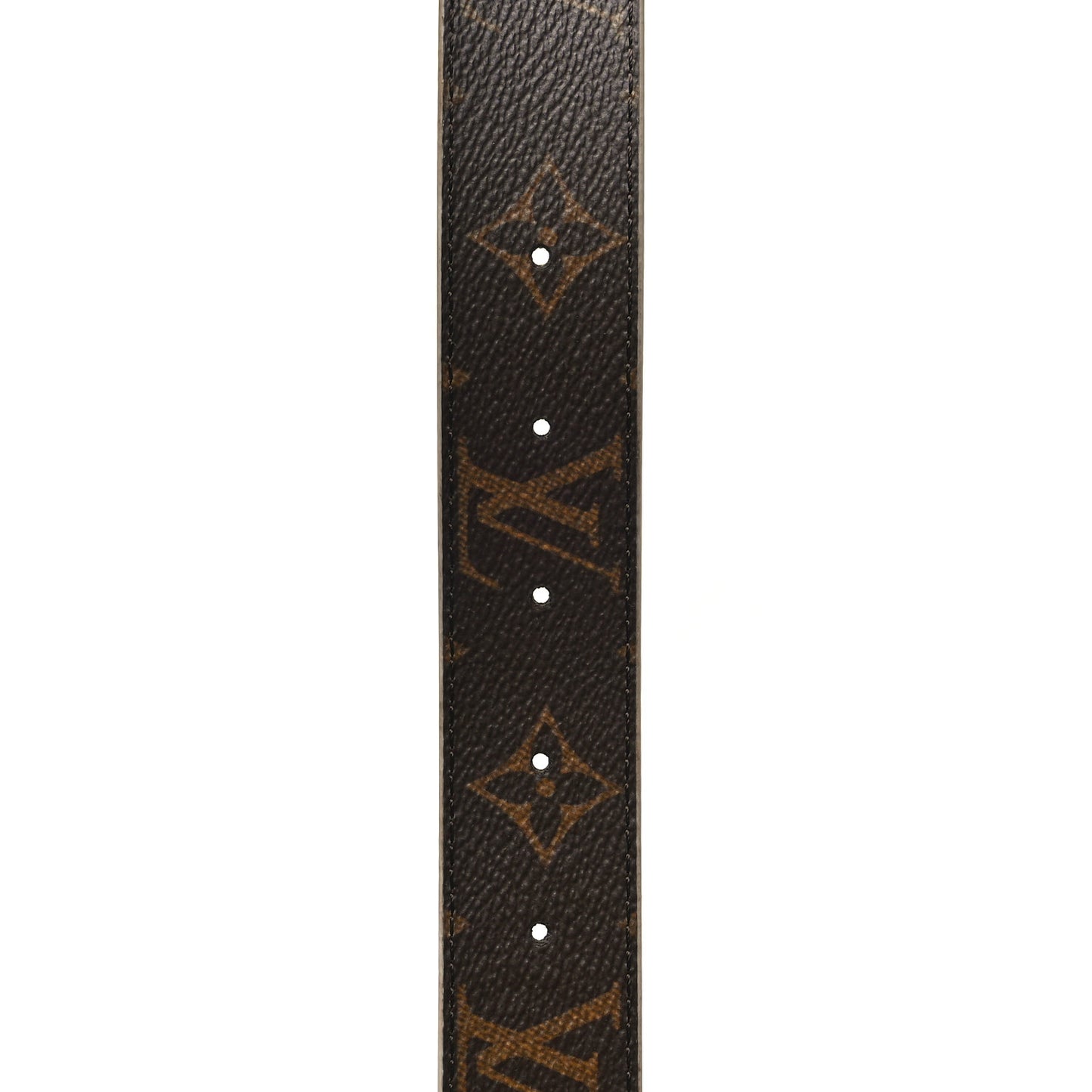Calfskin Monogram 30mm LV Initiales Reversible Belt 80 32 Rose Ballerine
