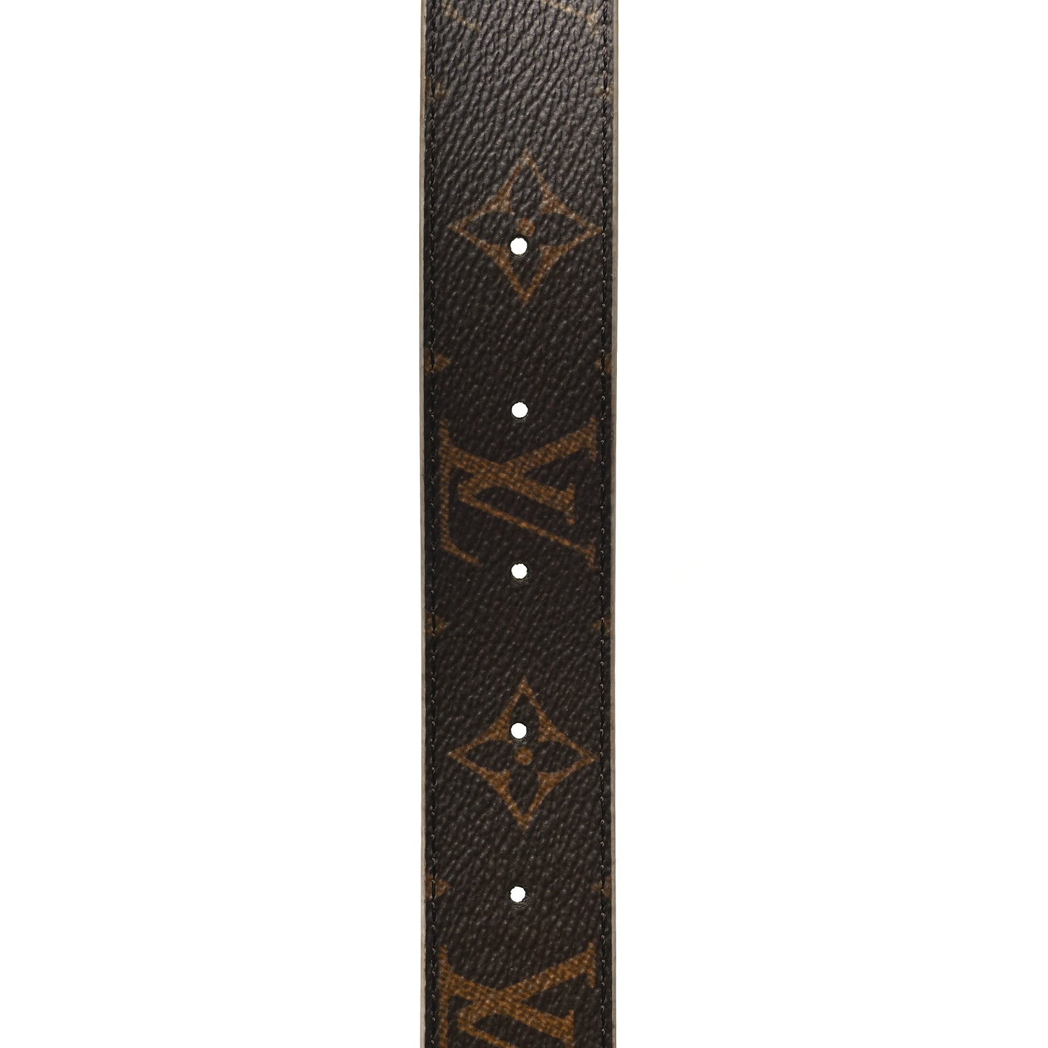 Louis Vuitton Calfskin Monogram 30mm LV Initiales Reversible Belt 80 32 Rose Ballerine 5 of 7