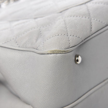 Chanel Caviar Quilted Large Urban Companion Top Handle Shopping Tote Grey 14 of 16