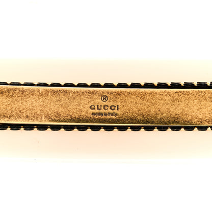 Gucci Resin Crystal Single Hair Barrette White 3 of 3