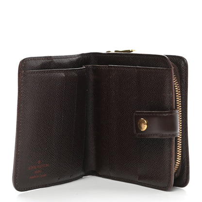 Louis Vuitton Damier Ebene Zippe Zipped Compact Wallet 7 of 8