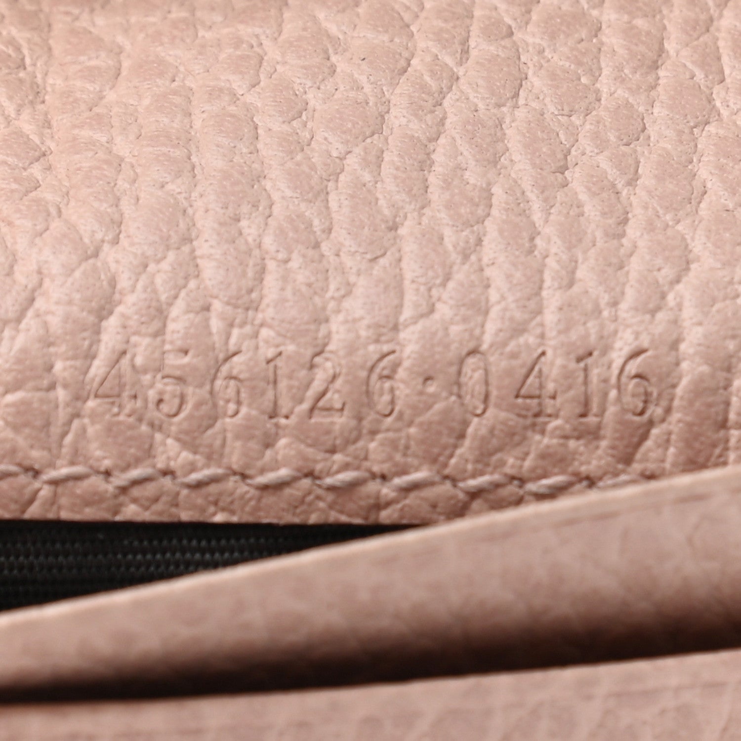 Gucci Dollar Calfskin GG Marmont Card Case Perfect Pink 7 of 7
