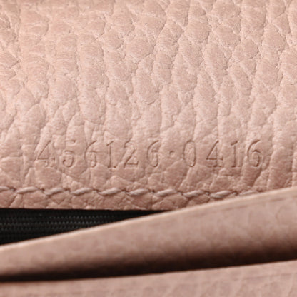 Gucci Dollar Calfskin GG Marmont Card Case Perfect Pink 7 of 7