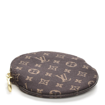 Louis Vuitton Mini Lin Round Coin Purse Ebene 4 of 7