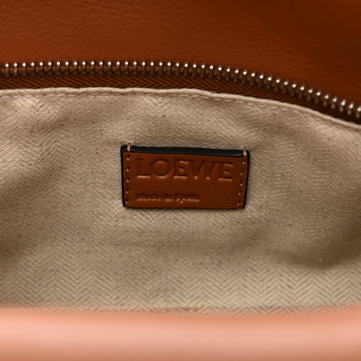 Loewe Calfskin Medium Puzzle Bag Tan 7 of 9