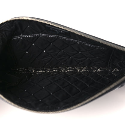 Chanel Metallic Calfskin Keyboard Pouch Black 5 of 9