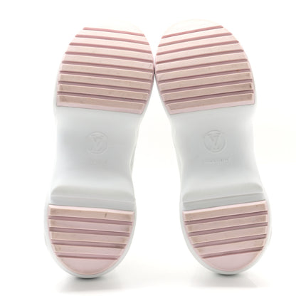 Louis Vuitton Calfskin Nylon LV Archlight Sneakers 37 Rose Clair Pink 5 of 12