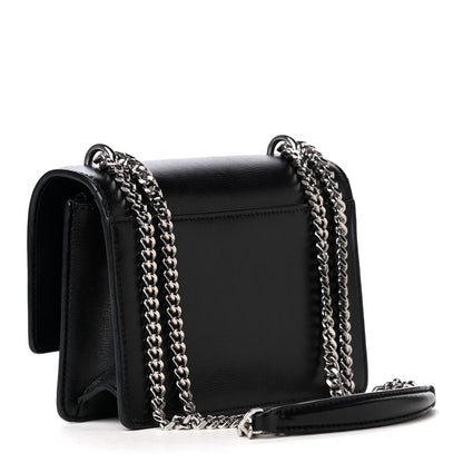 Saint Laurent Calfskin Monogram Sunset Chain Wallet Black 2 of 4