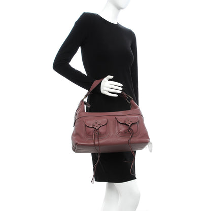 Mulberry Matt Glove Kiera Hobo Mauve 2 of 8