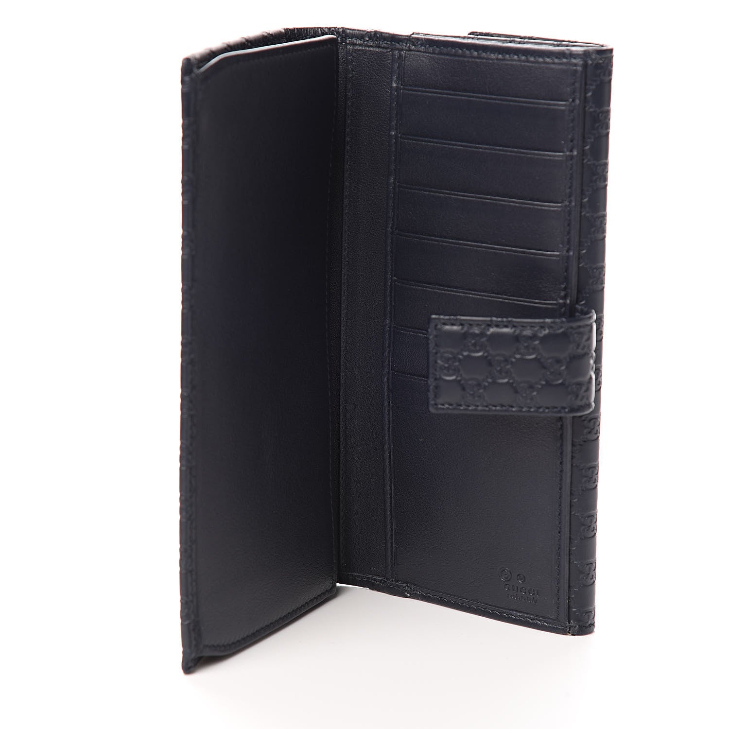 Gucci Microguccissima Continental Flap Wallet Navy 5 of 9