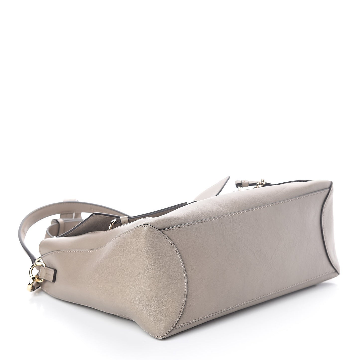 Calfskin Medium Faye Day Shoulder Bag Motty Grey