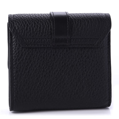 Chloe Grained Calfskin Small Aby Tri-Fold Wallet Black 3 of 8