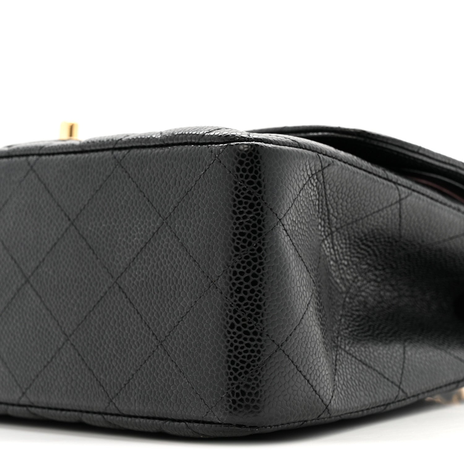 Chanel Caviar Quilted Jumbo Double Flap Black 10 of 13