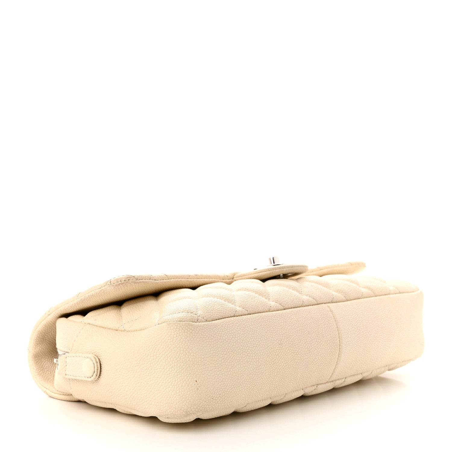 Chanel Caviar Quilted Jumbo Easy Flap Beige 4 of 15