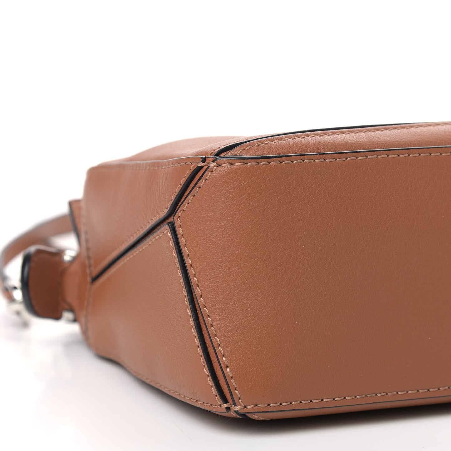 Calfskin Mini Puzzle Bag Tan
