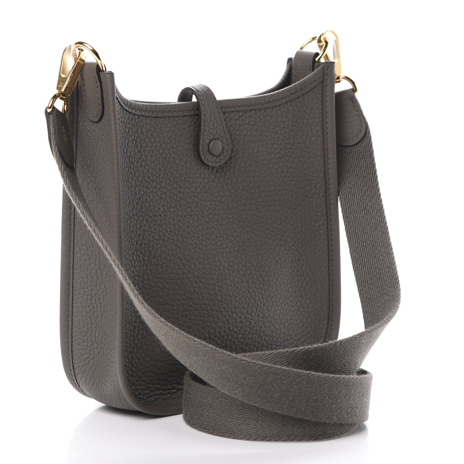 Hermes Taurillon Clemence Evelyne TPM Etain 3 of 11