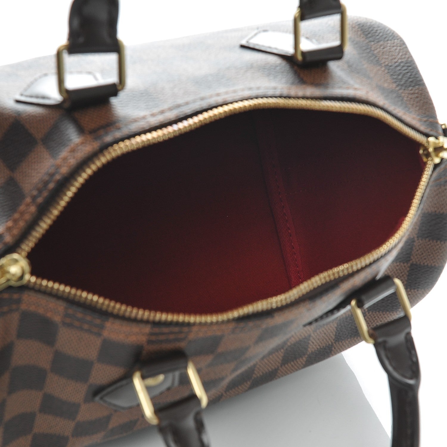 Louis Vuitton Damier Ebene Speedy Bandouliere 25 5 of 7