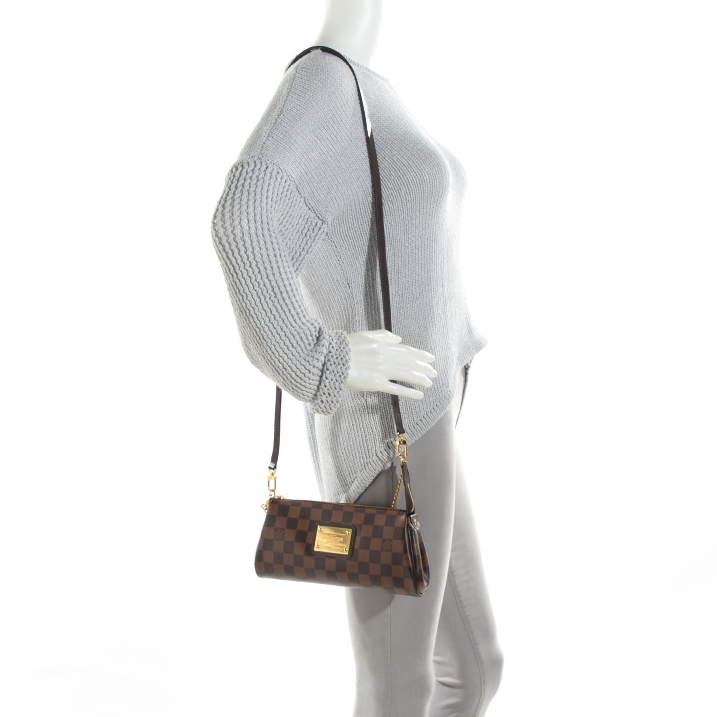Damier Ebene Eva Clutch
