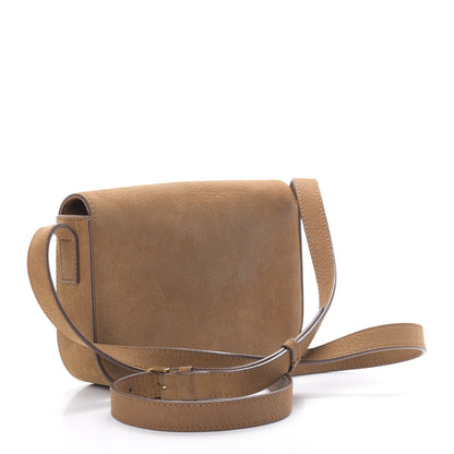 Saint Laurent Suede Eddie Serpent Shoulder Bag Brown 3 of 17