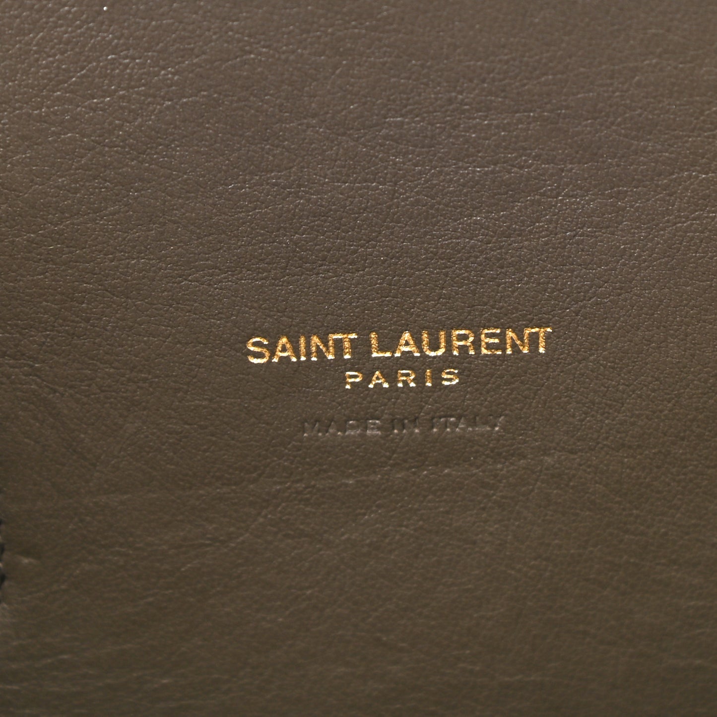 Grained Calfskin Baby Sac De Jour Bronze
