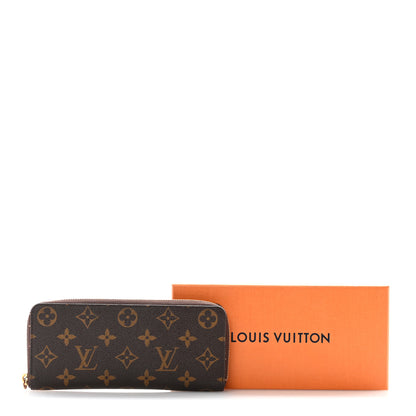 Louis Vuitton Monogram Clemence Wallet Rose Ballerine 11 of 11