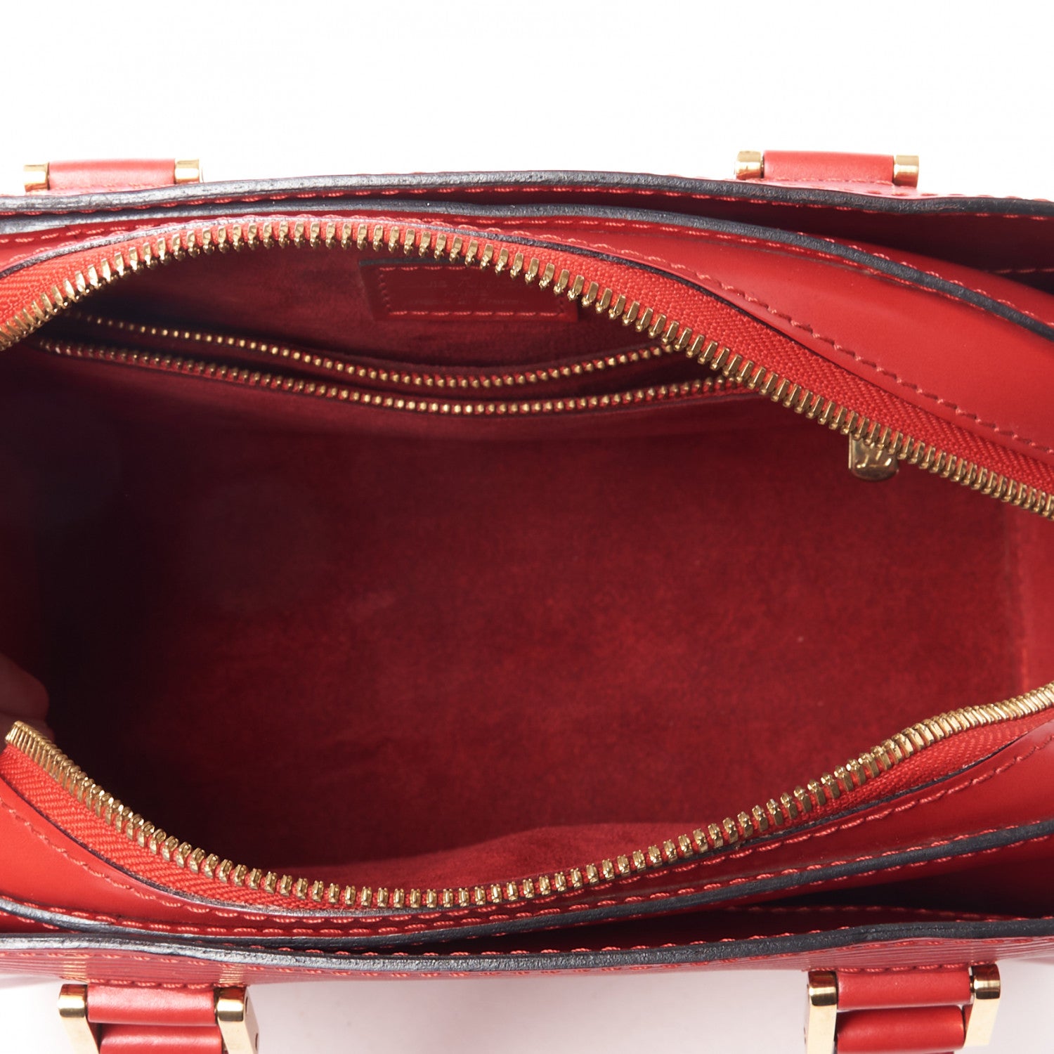 Louis Vuitton Epi Pont-Neuf Castillan Red 5 of 9