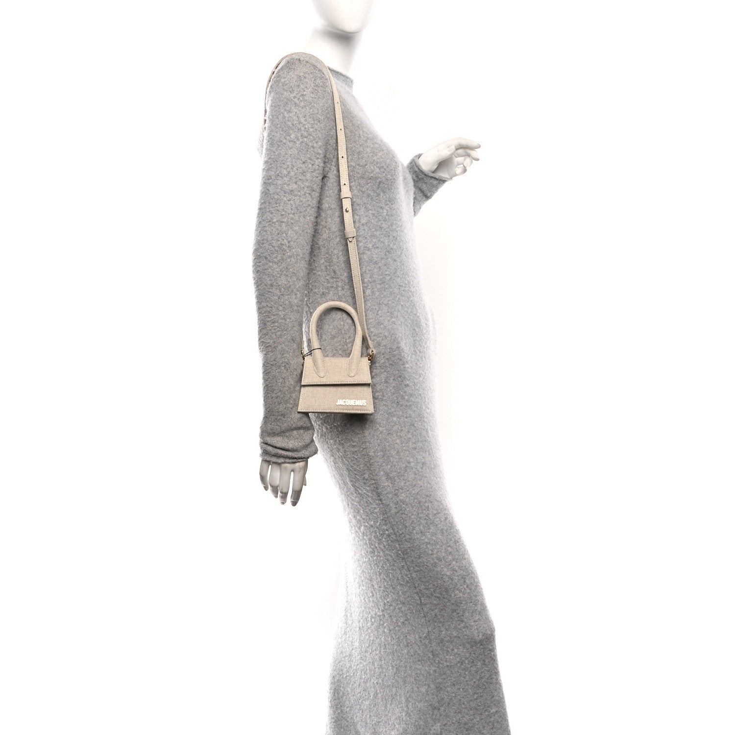 Jacquemus Linen Le Chiquito Light Greige 2 of 14