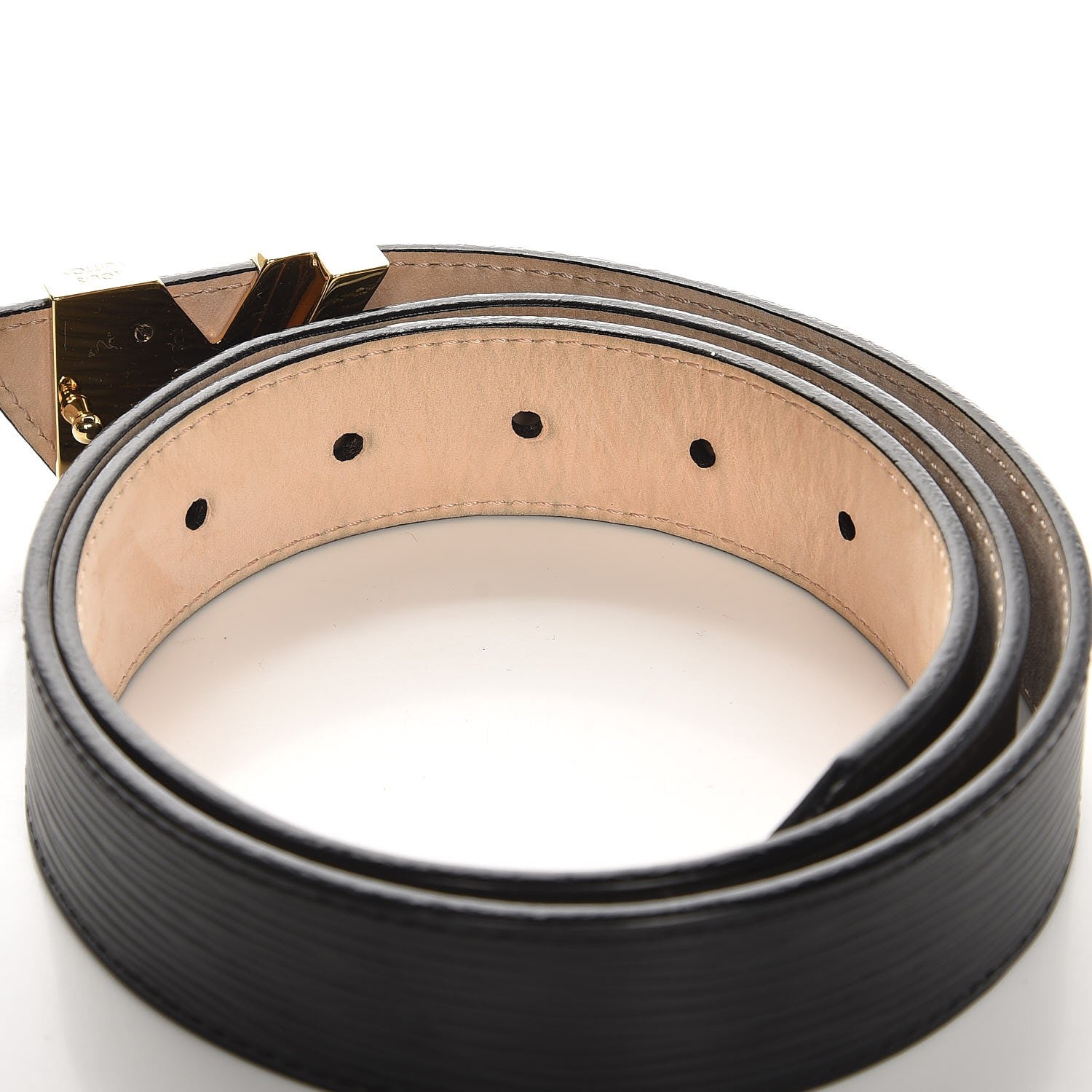 Louis Vuitton Epi Essential V 30 MM Belt 80 32 Black 4 of 10
