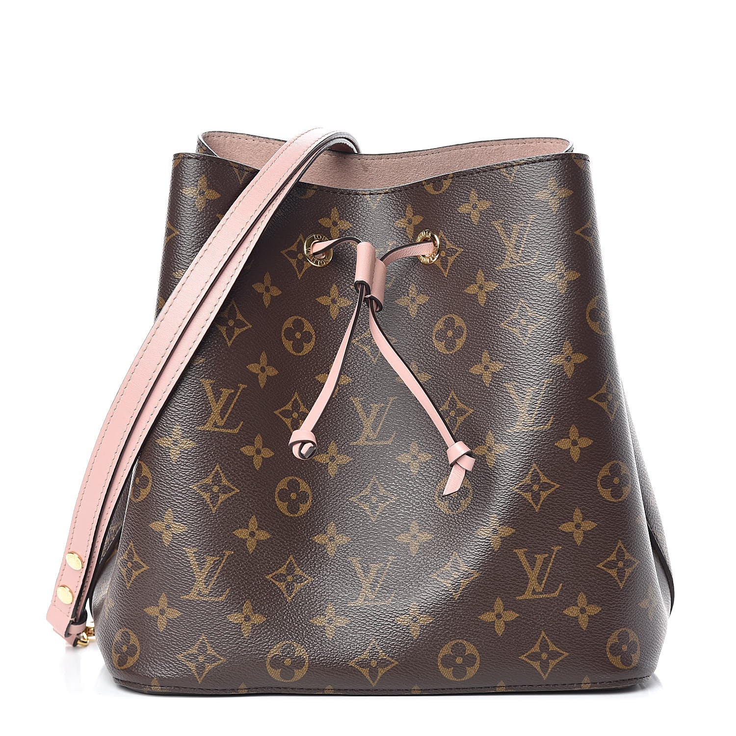 Louis Vuitton Monogram Neonoe MM Rose Poudre 1 of 12