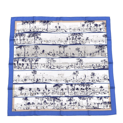 Hermes Silk A l'Ombre des Boulevards Scarf 90 1 of 4