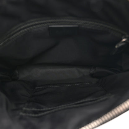 Gucci GG Supreme Monogram Web Messenger Bag Black 5 of 10