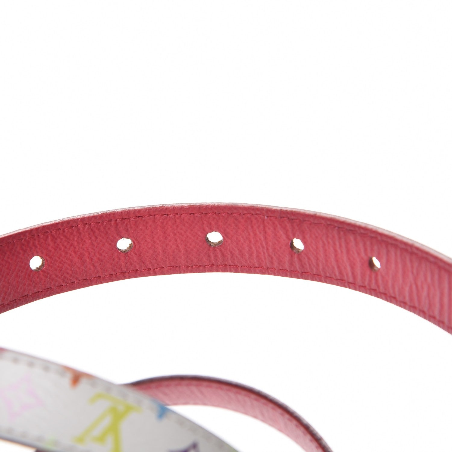 Louis Vuitton Monogram Multicolor LV Initiales Belt 80 32 White 6 of 10