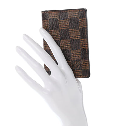 Louis Vuitton Damier Ebene Pocket Organizer NM 2 of 7