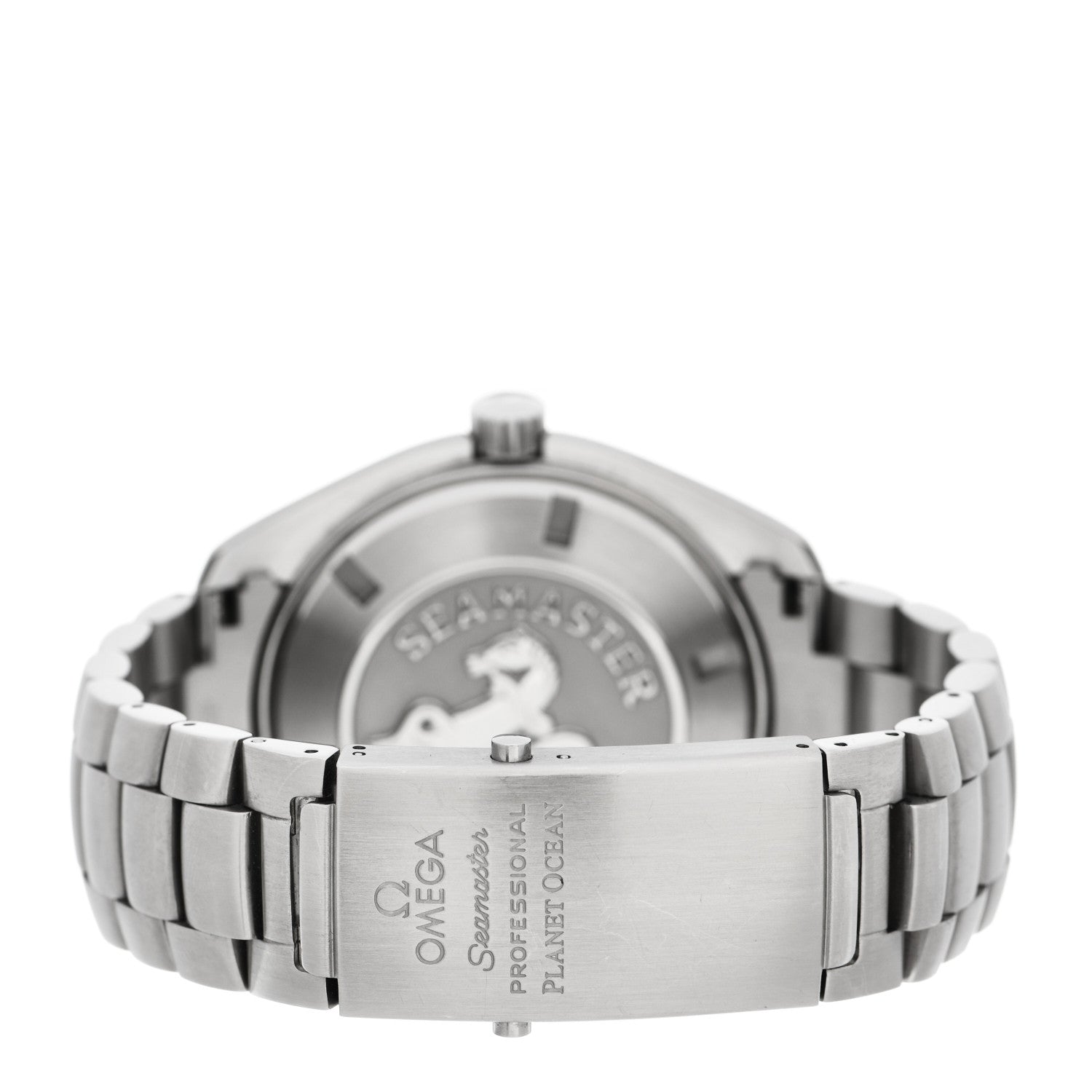 Omega Stainless Steel 45mm Seamaster Planet Ocean Automatic Watch Black 2200.50.00 3 of 5