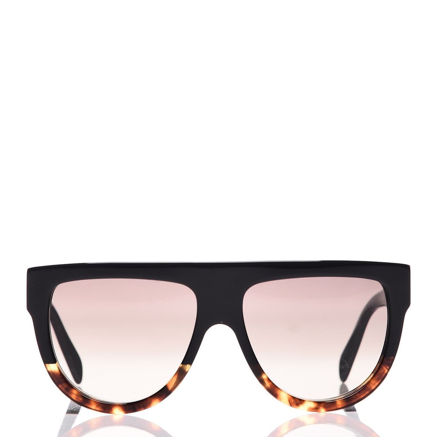 Acetate Aviator Sunglasses CL 40001 Black Havana