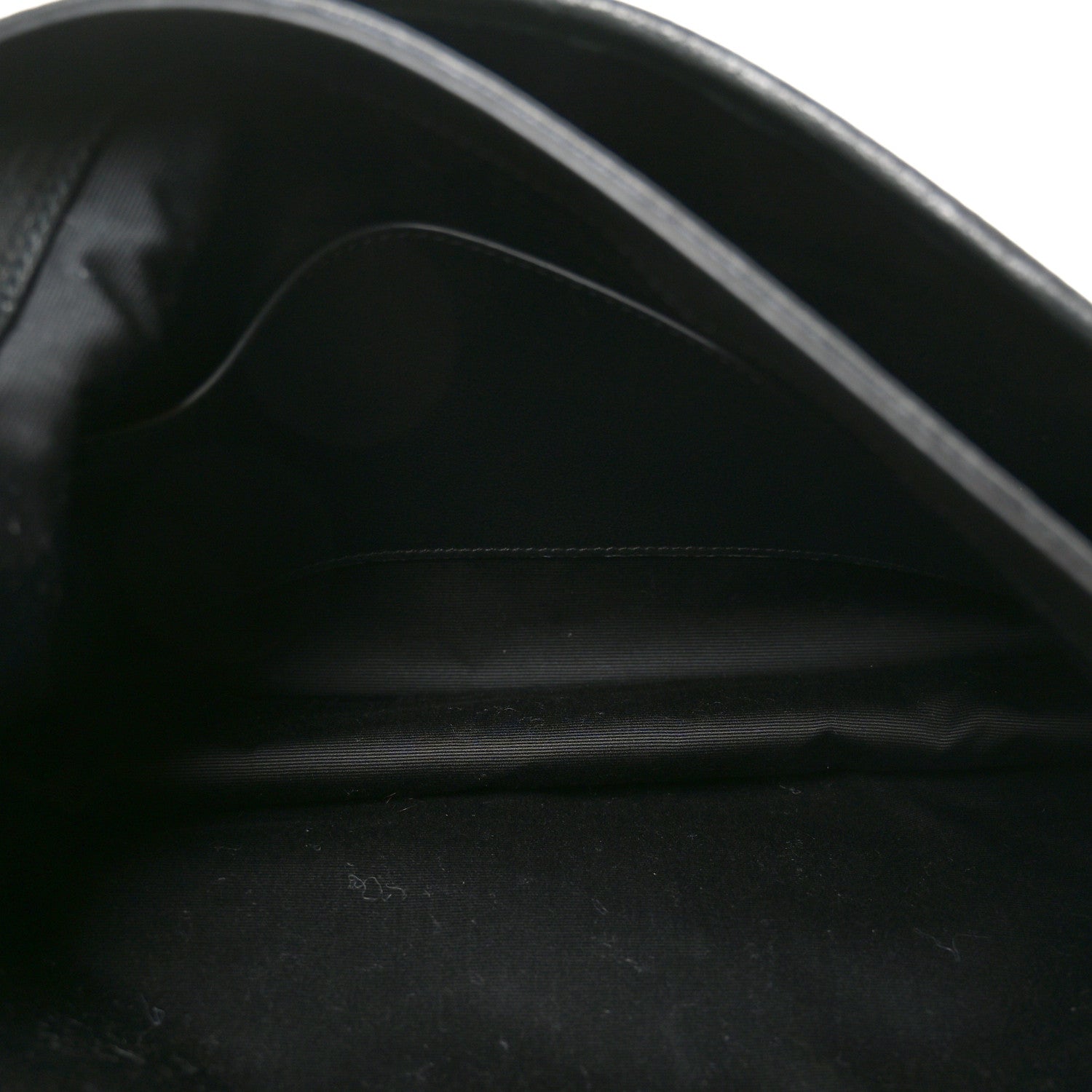 Saint Laurent Grained Lambskin Monogram Large Niki Chain Satchel Black 5 of 10