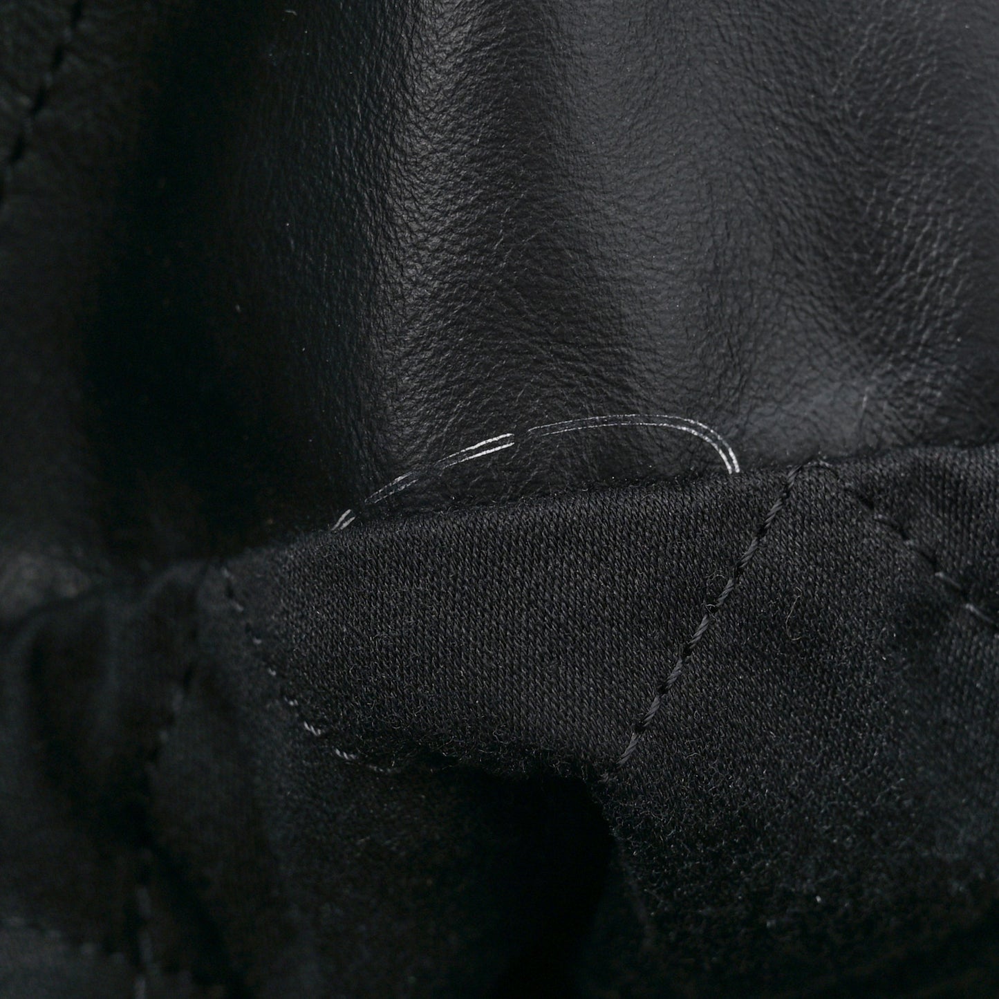 Calfskin Quilted Chanel 22 Black