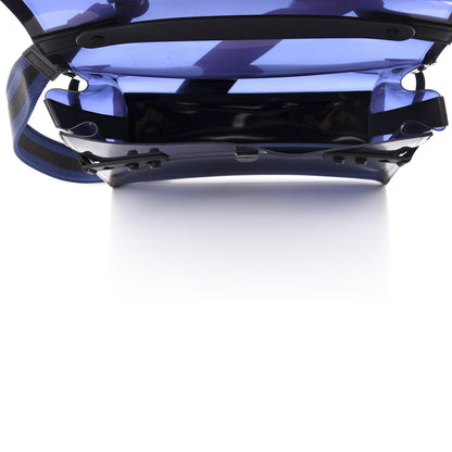 Delvaux PVC Tempete Dark Night Satchel Blue De Prusse 5 of 9