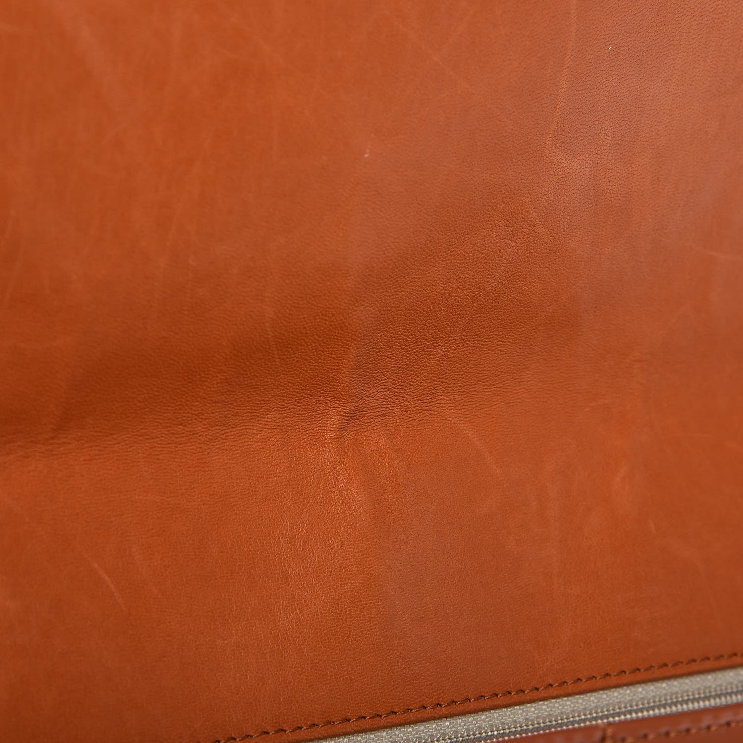 Chanel Vinyl Quilted In the Business Flap Bag Orange 8 of 9