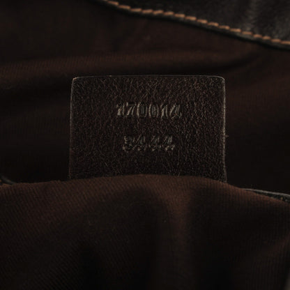 Gucci Monogram Large Wave Hobo Dark Brown 7 of 9