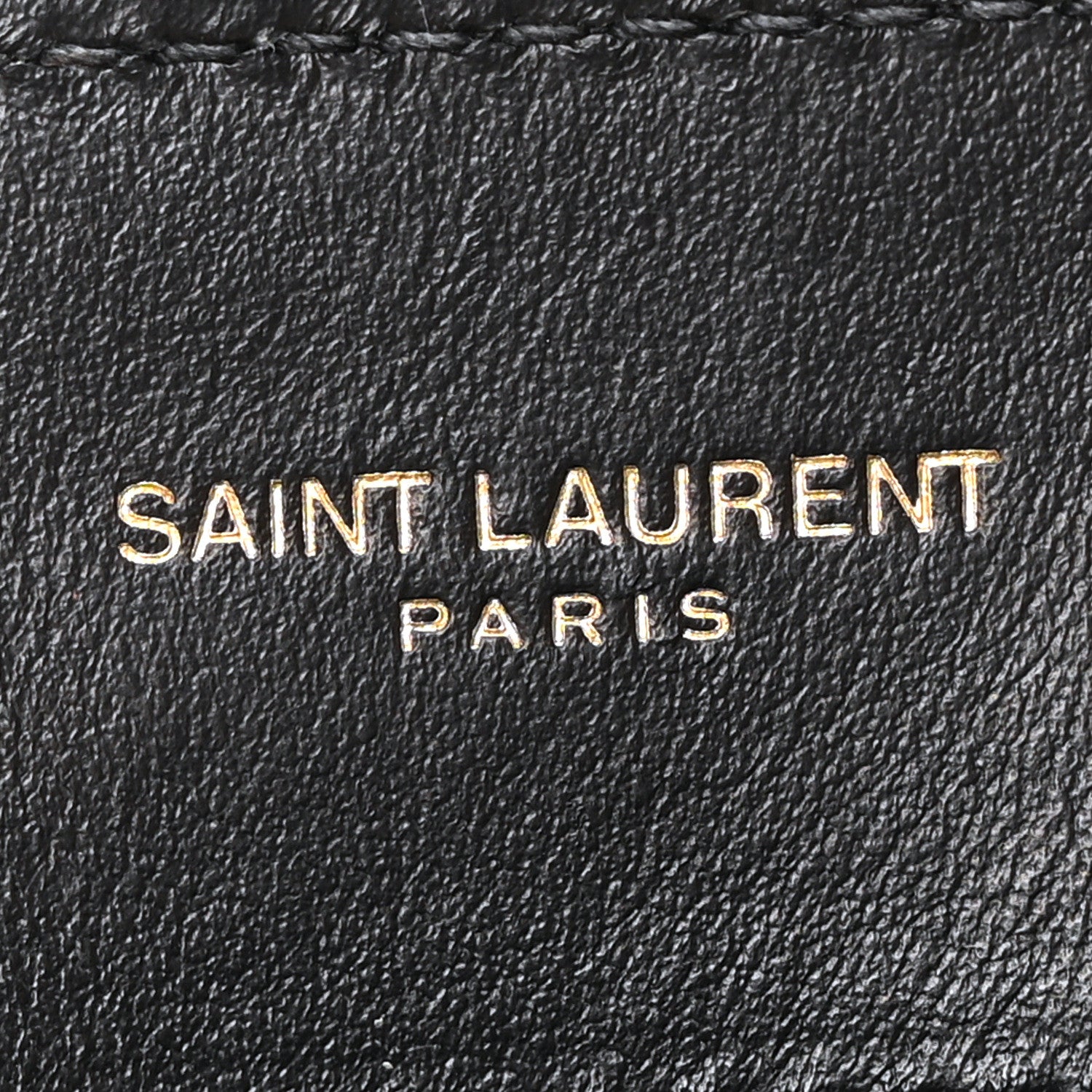 Saint Laurent Calfskin Y Quilted Monogram Small Loulou Chain Satchel Black 6 of 9