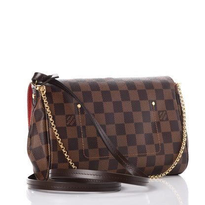 Louis Vuitton Damier Ebene Favorite MM 3 of 8