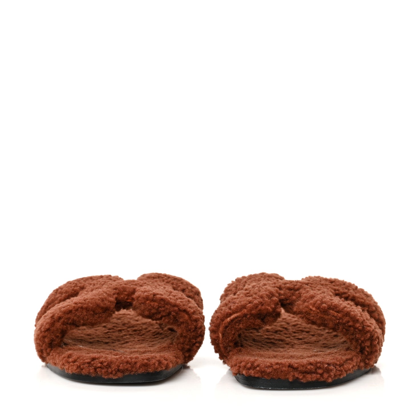 Woolskin Oran Sandals 40 Cognac
