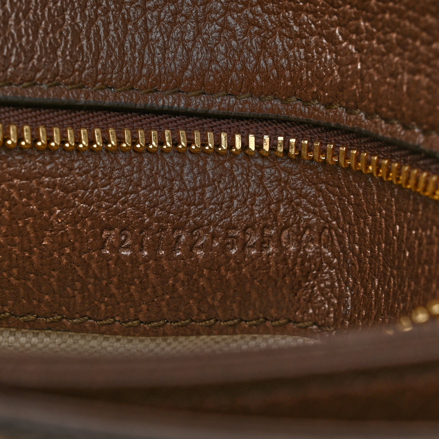 GG Supreme Monogram Textured Dollar Calfskin Web Medium Blondie Top Handle Shoulder Flap Bag Beige Ebony New Acero
