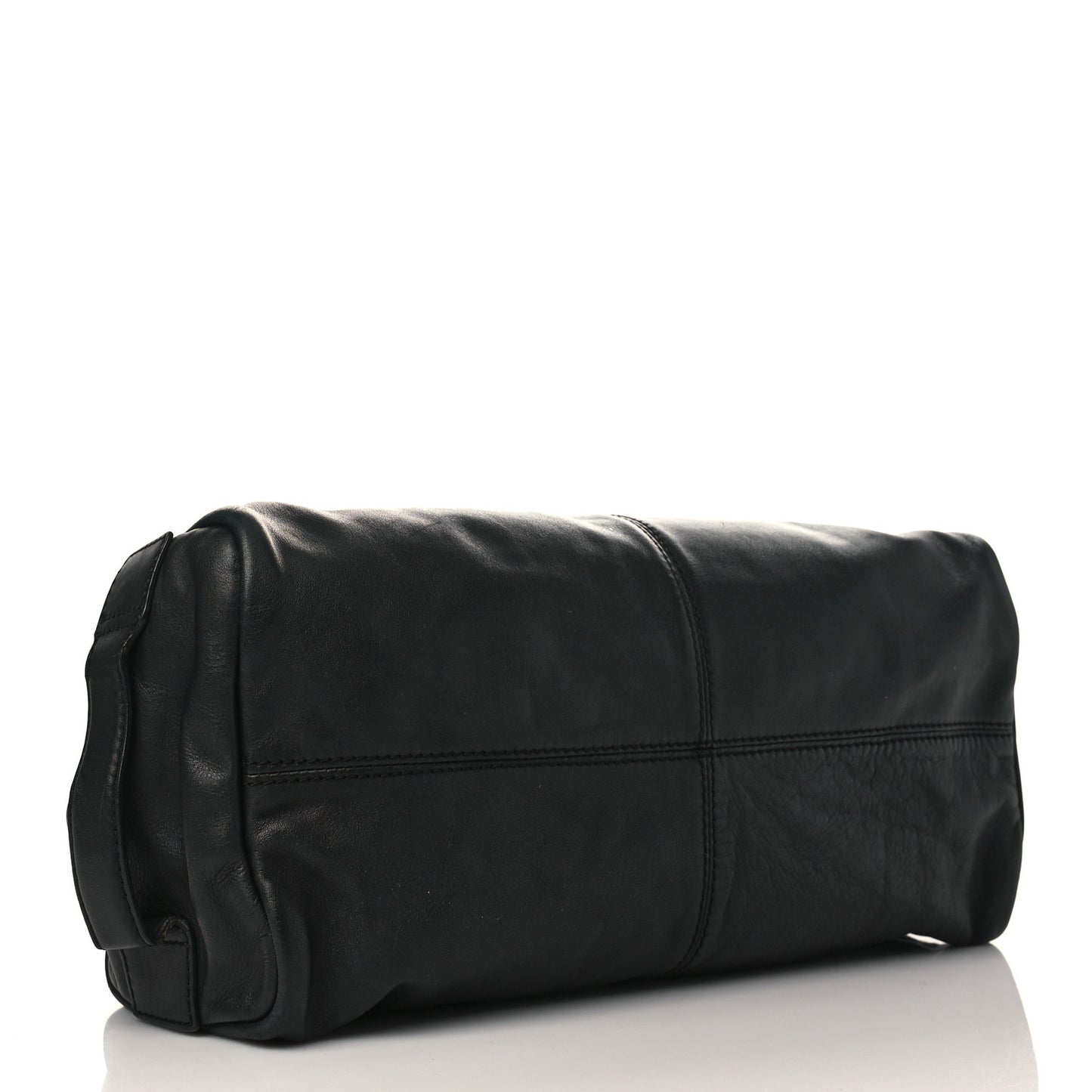 Sugar Goatskin Duffle Bag Black
