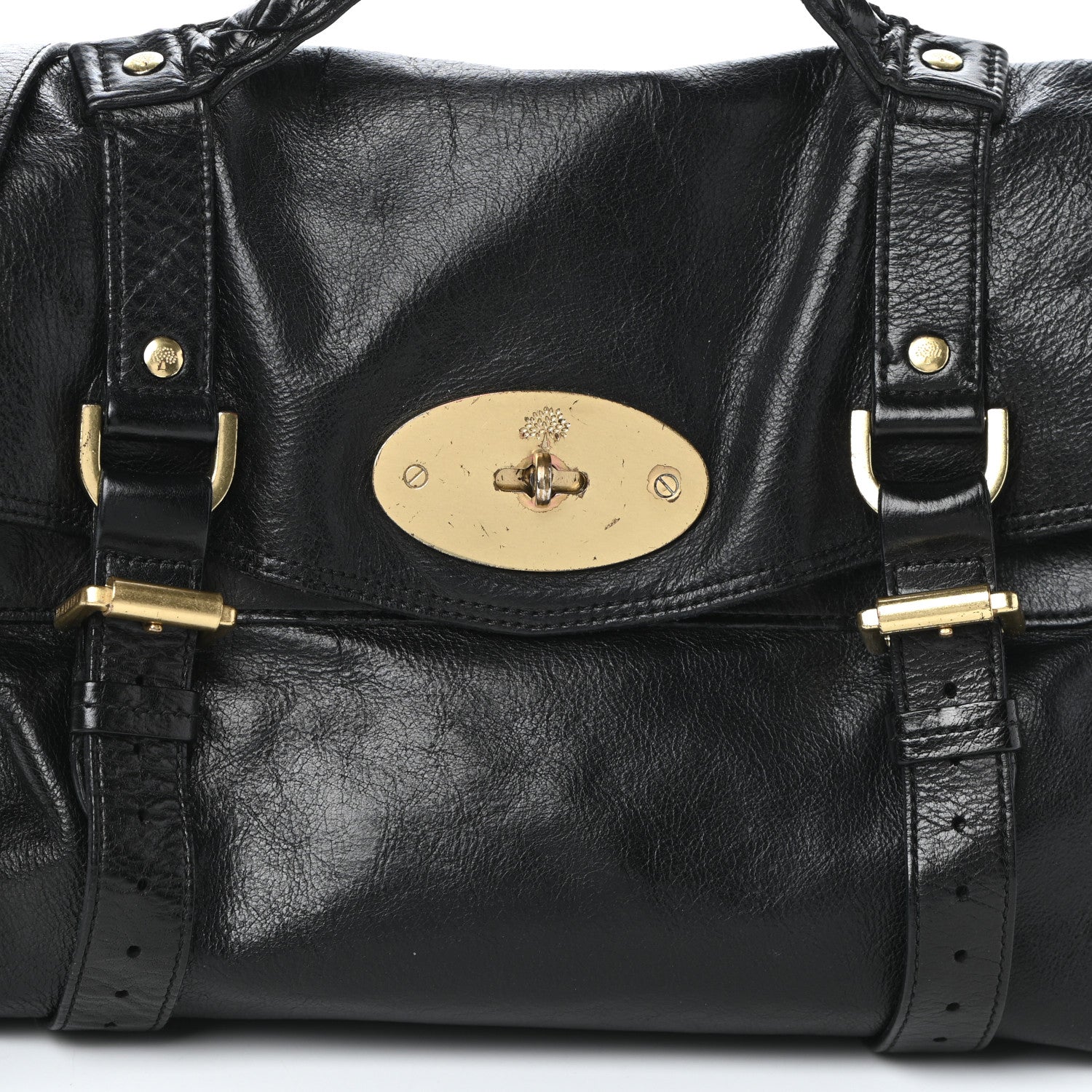 Mulberry Soft Buffalo Medium Alexa Black 9 of 14